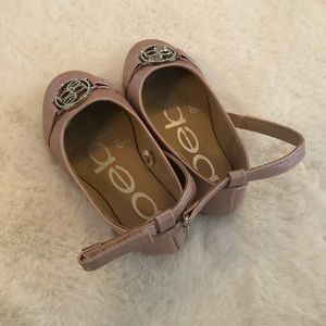 Bebe toddler flats size 7